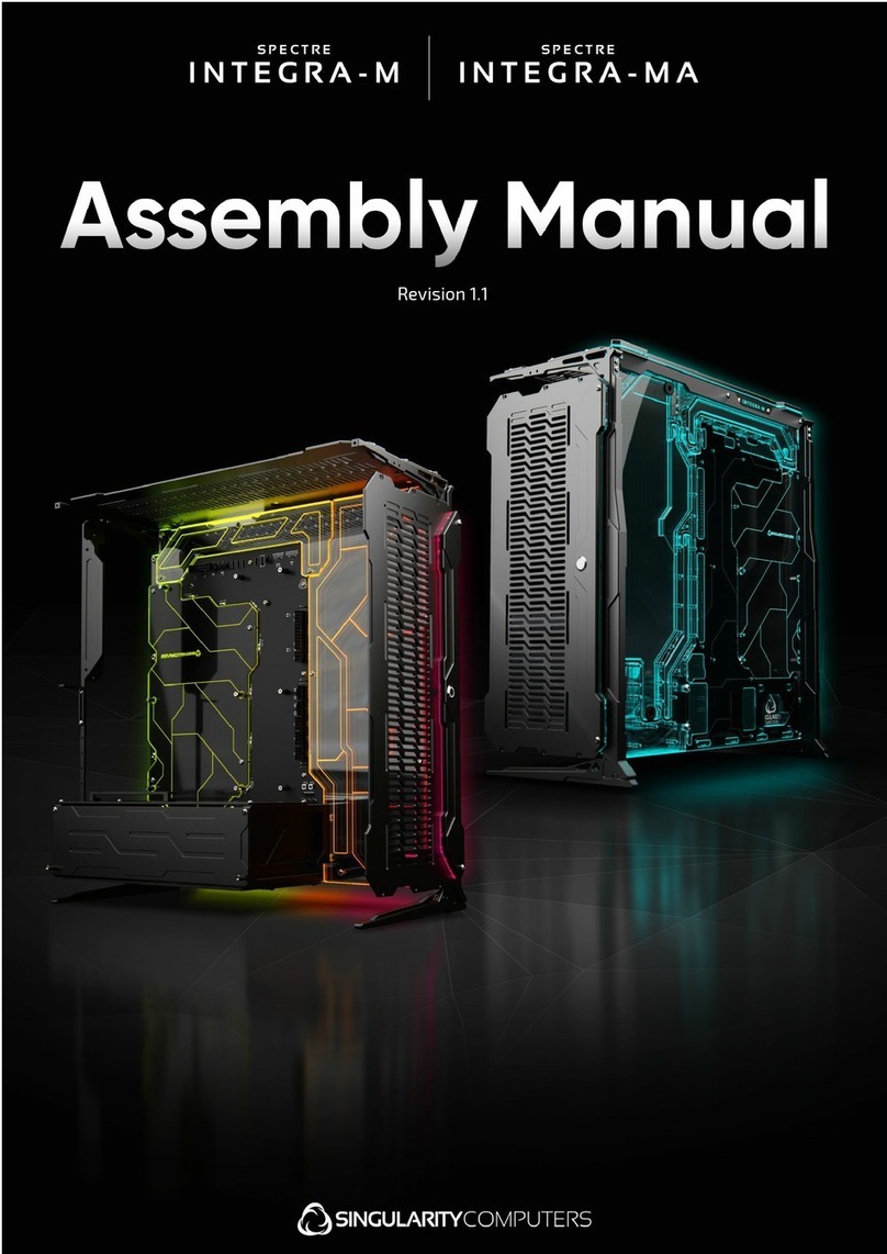 SINGULARITY COMPUTERS SPECTRE INTEGRA-M Assembly manual