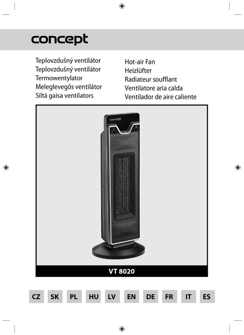 Concept2 VT 8020 manual