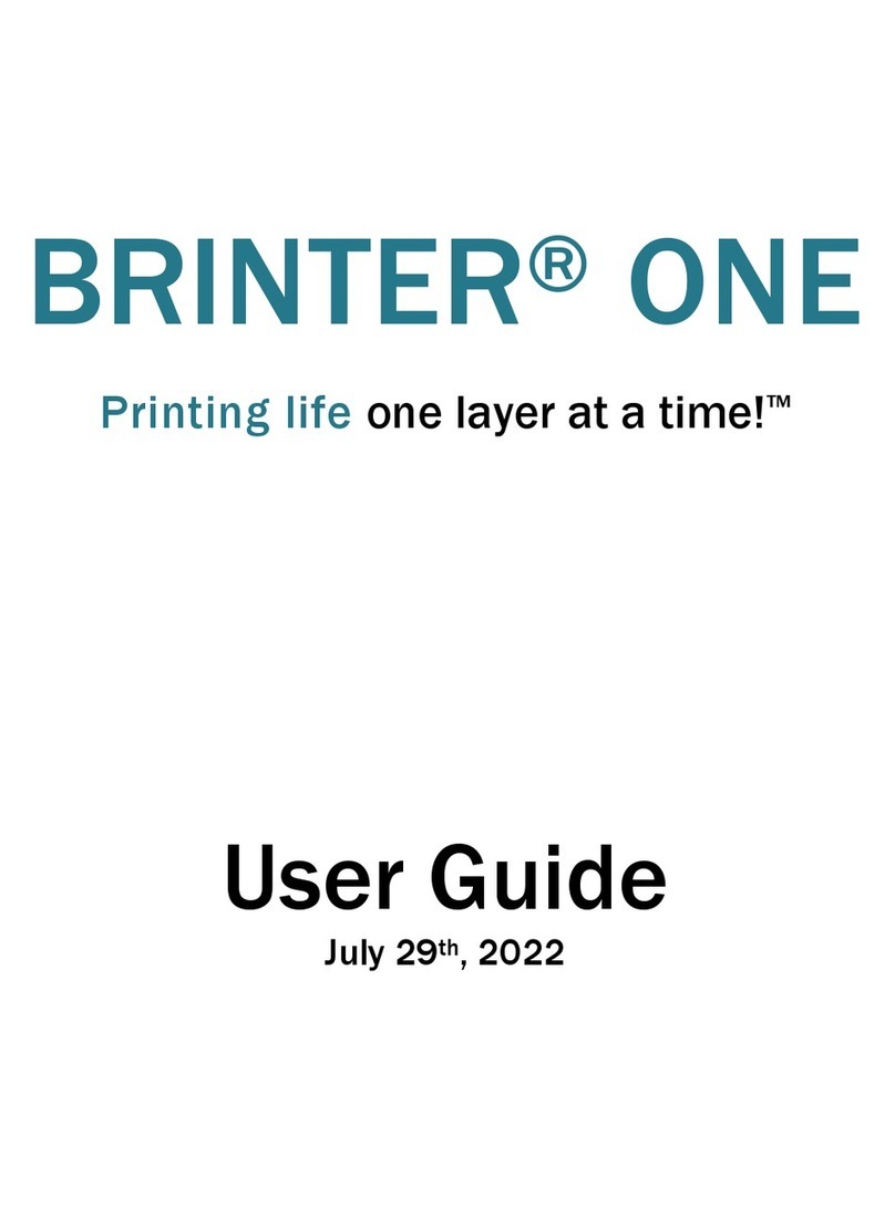 BRINTER ONE User manual