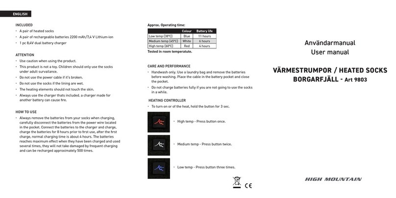 ENGELSONS High Mountain 9803 user manual