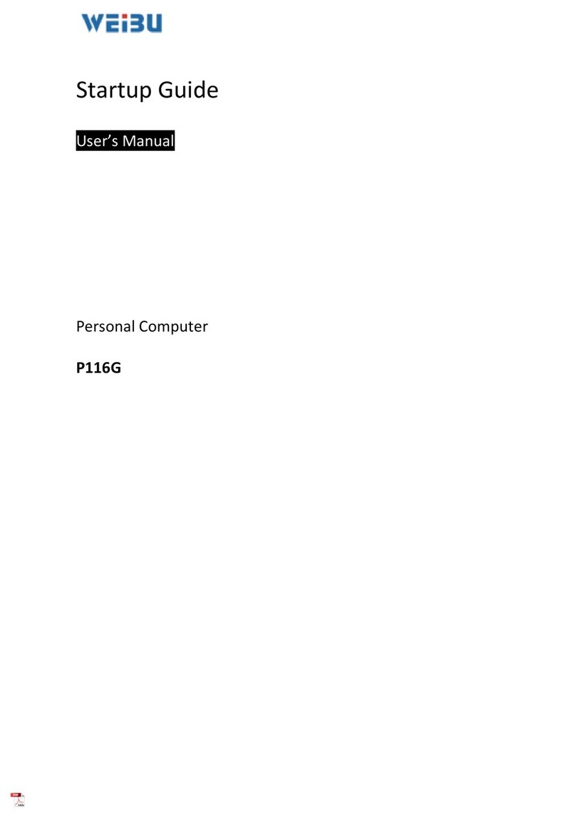WEi3u P116G user manual