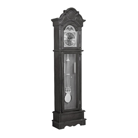 Coaster Grandfather Clock 900749 User manual