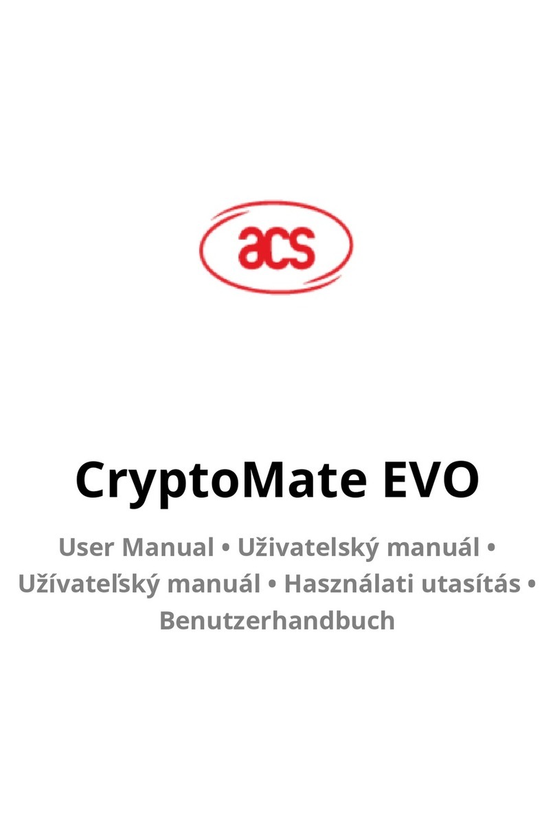 ACS CryptoMate EVO user manual