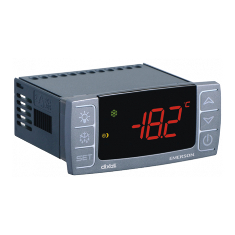 Emerson Dixell XR75CX Series Installation and operation manual