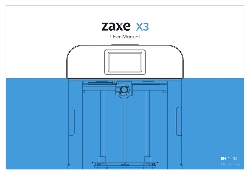 zaxe X3 user manual