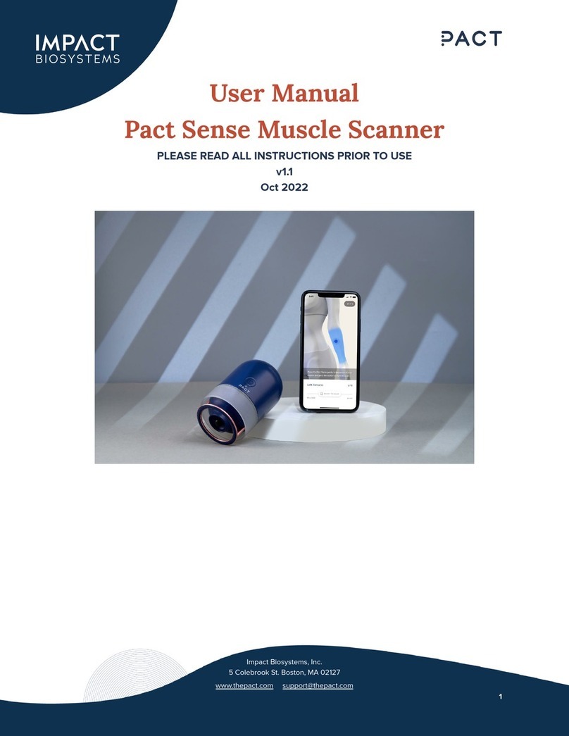 IMPACT BIOSYSTEMS PACT user manual
