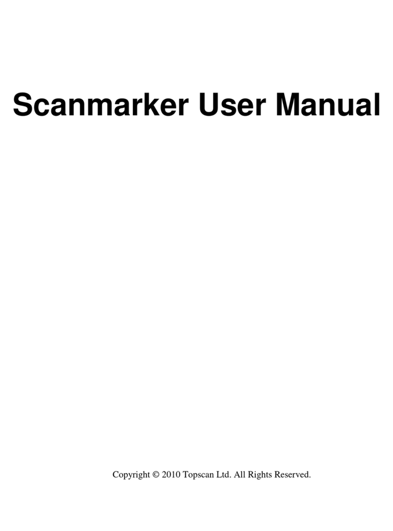 Topscan Scanmarker user manual