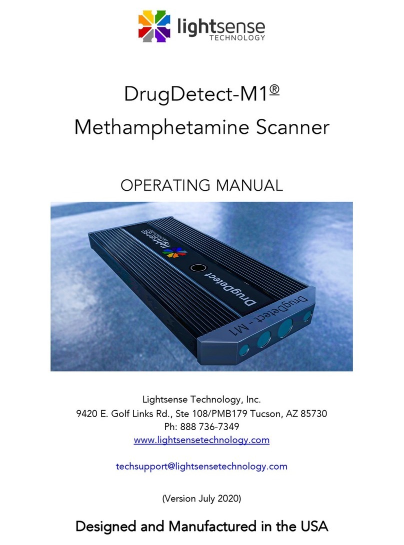 Lightsense DrugDetect-M1 manual
