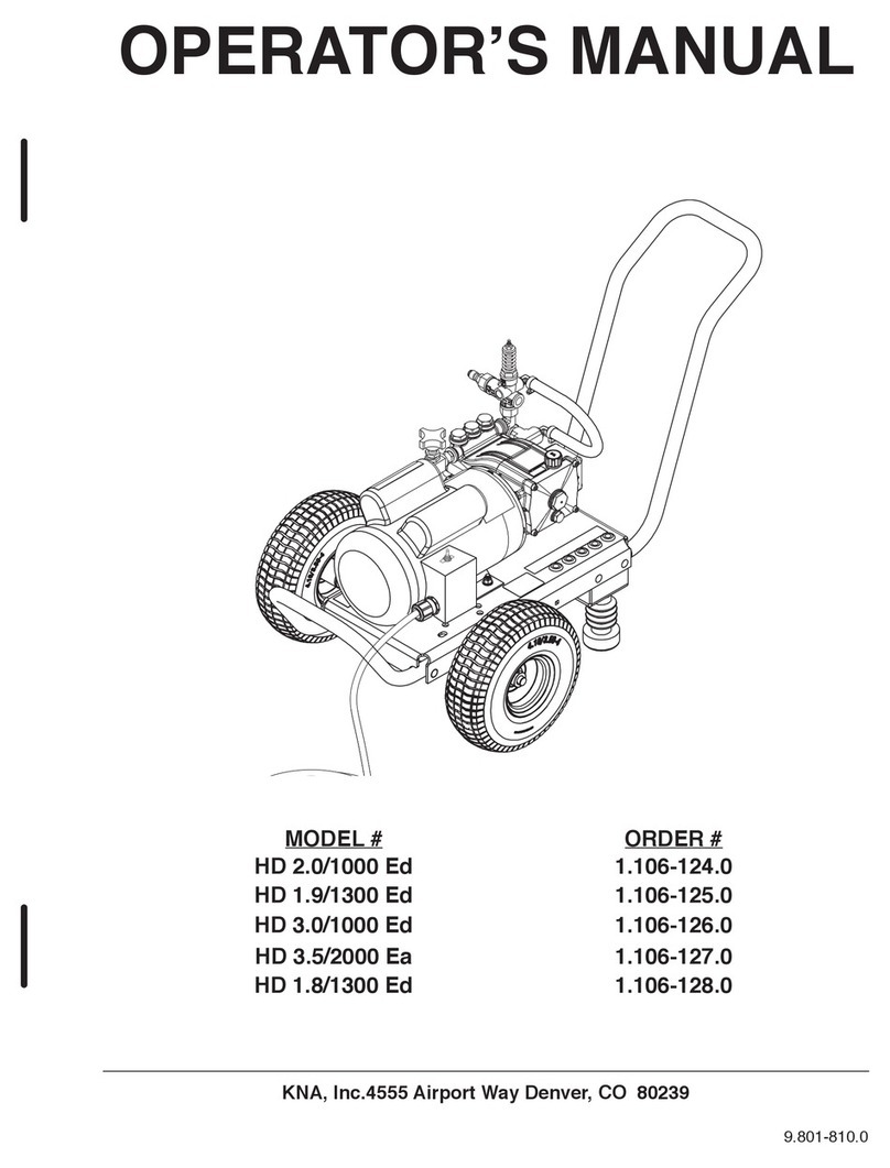 Kärcher HD 2.0/1000 Ed Operator's manual