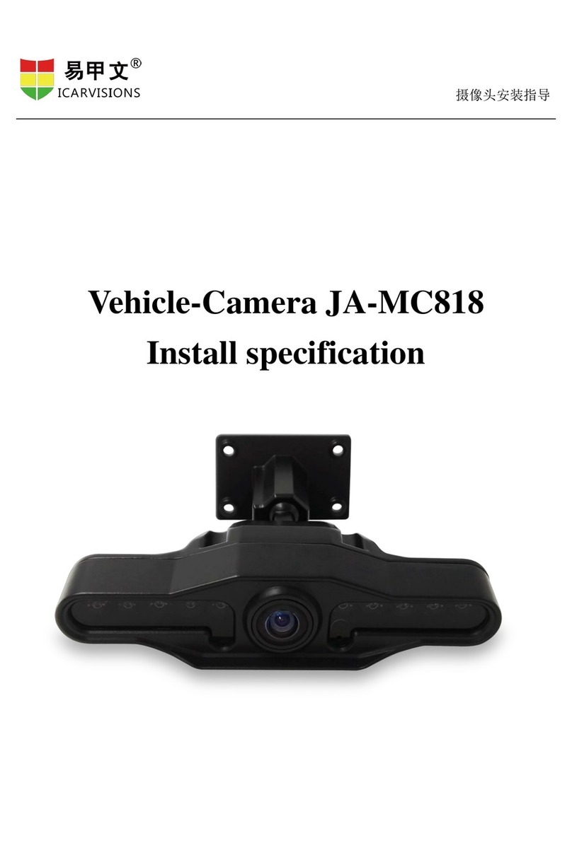 ICARVISIONS JA-MC818 Install Specifications