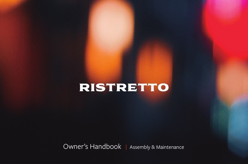 RISTRETTO 303FS Owner's handbook