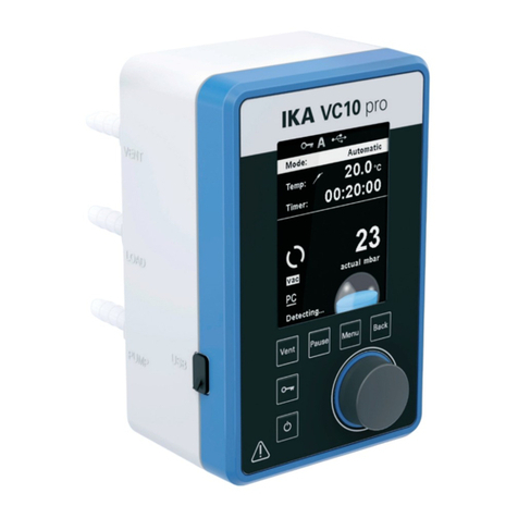IKA VC 10 lite operating instructions