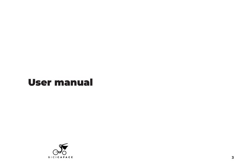 BICICAPACE CLASSIC STANDARD / E-VERSION User manual