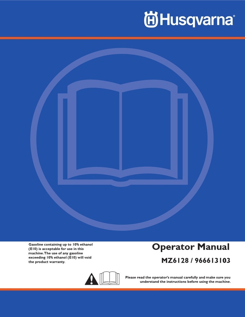 Husqvarna MZ6128 User manual