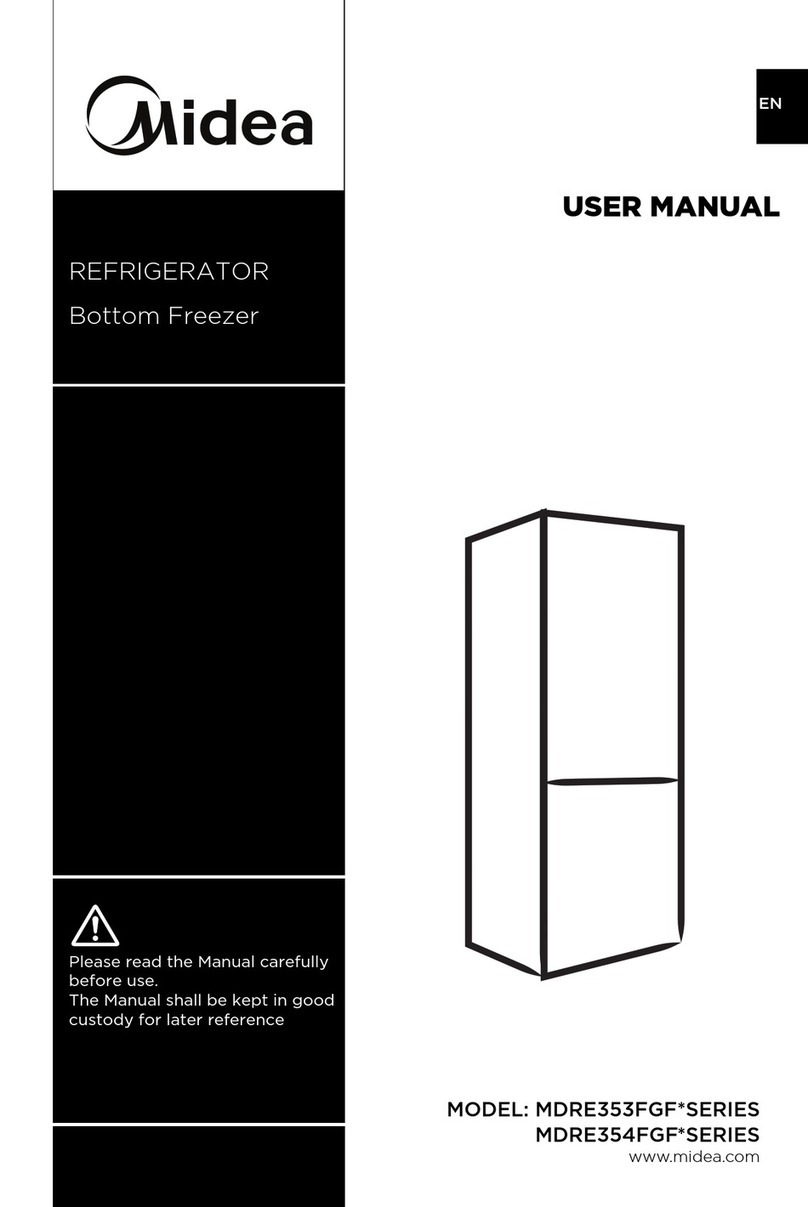Midea MDRE353FGF Series User manual