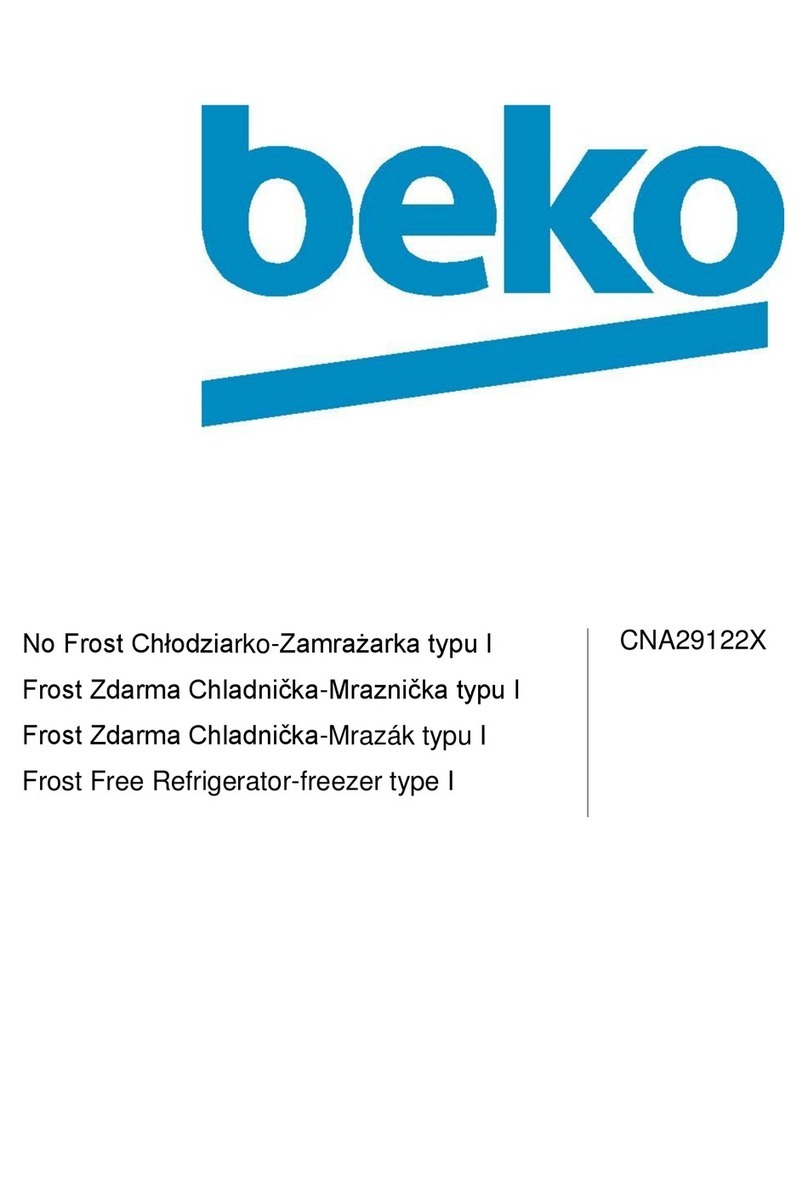 Beko CNA29122X User manual