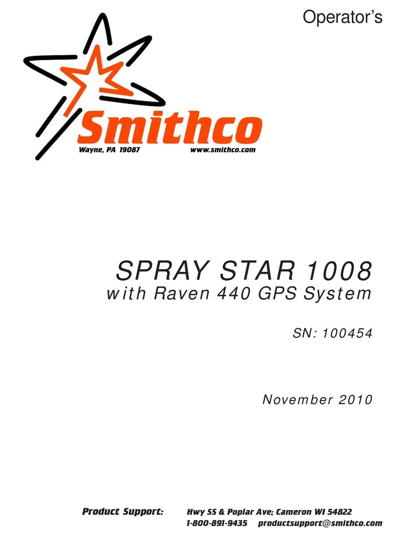 Smithco 100454 User manual