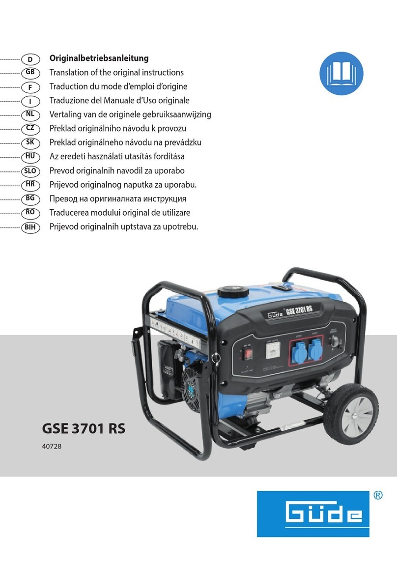 GÜDE GSE 3701 RS Translation of the original instructions