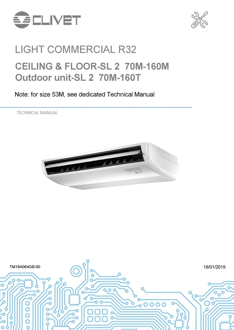 CLIVET CEILING & FLOOR-SL 2 User manual
