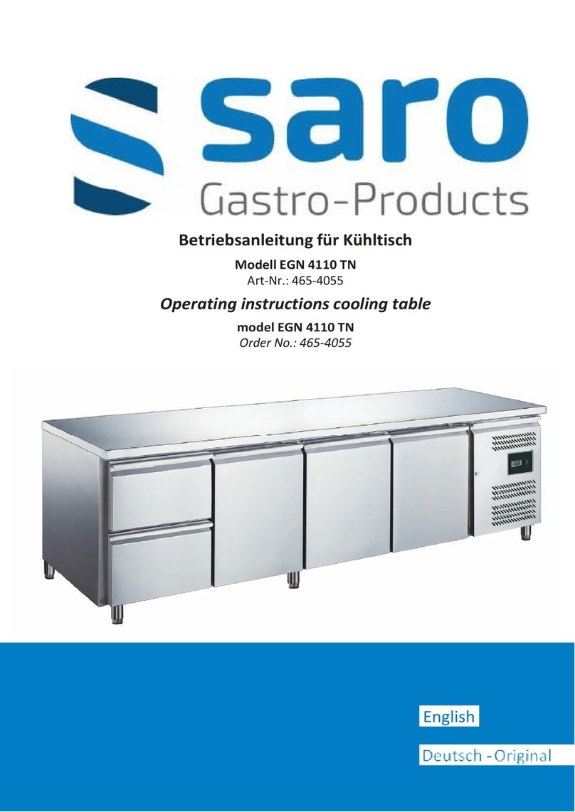 saro EGN 4110 TN operating instructions