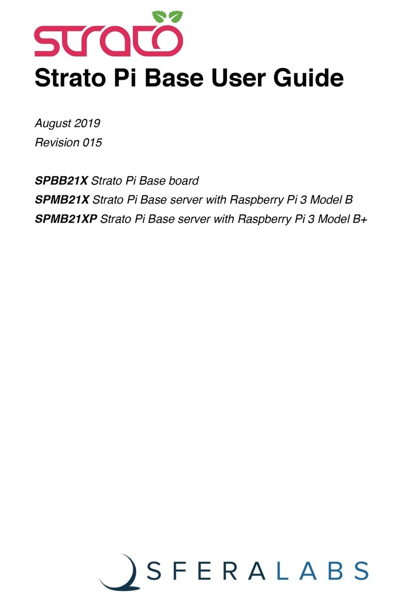 Sferalabs SPMB21X User manual Sferalabs SPMB21X User manual