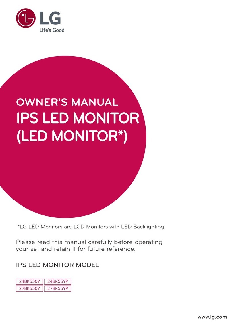 LG 27BK55YP User manual