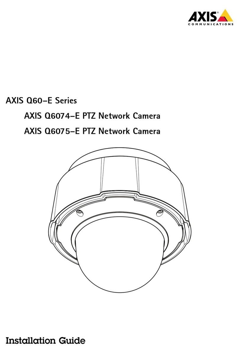 Axis Q60-E Series User manual