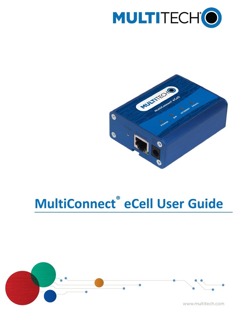 Multitech MTE-LEU6-B07 User manual