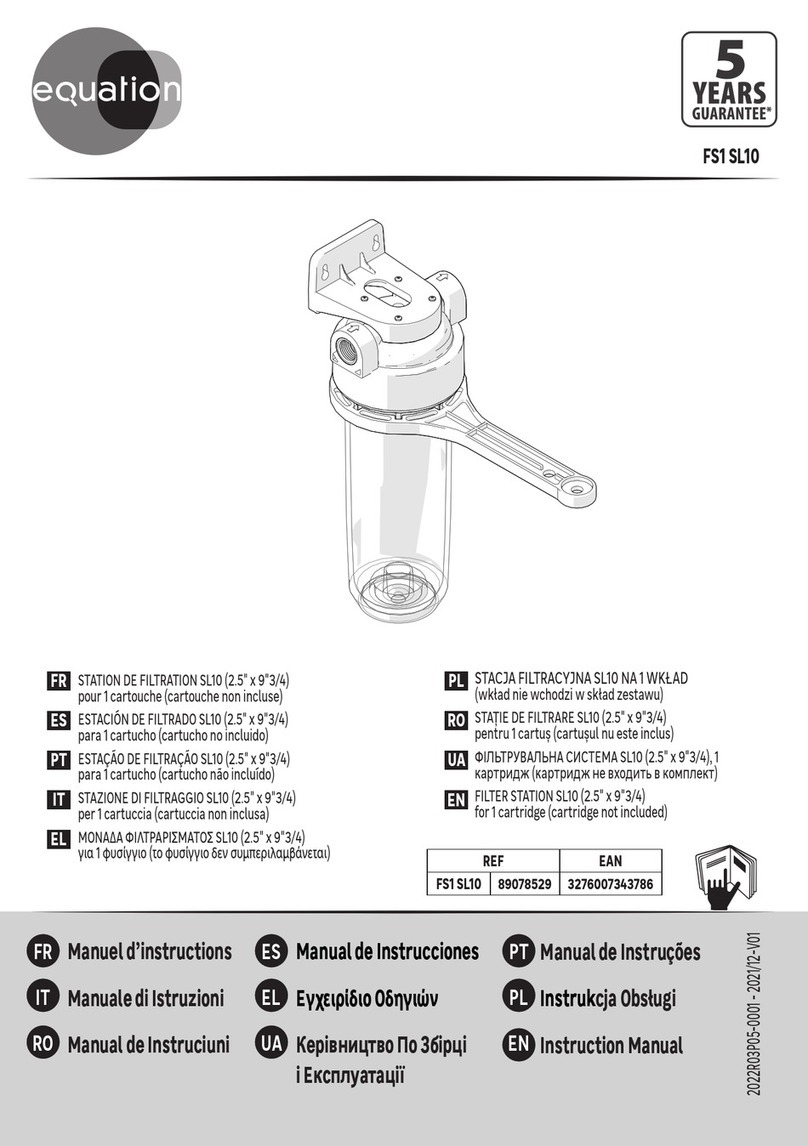 EQUATION FS1 SL10 instruction manual