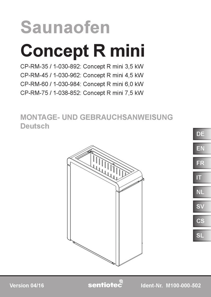 Sentiotec Concept R mini CP-RM-75 User manual