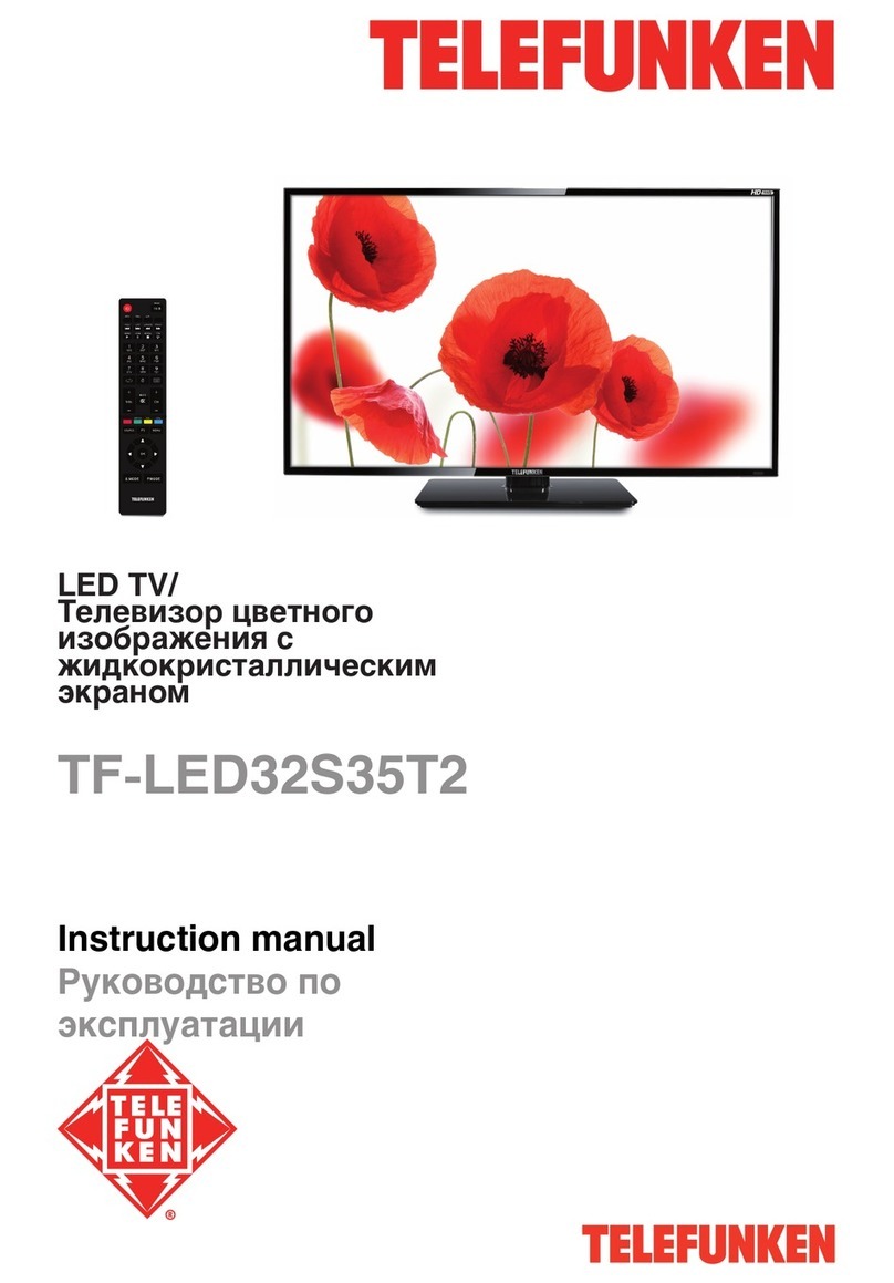 Telefunken TF-LED32S35T2 User manual Telefunken TF-LED32S35T2 User manual
