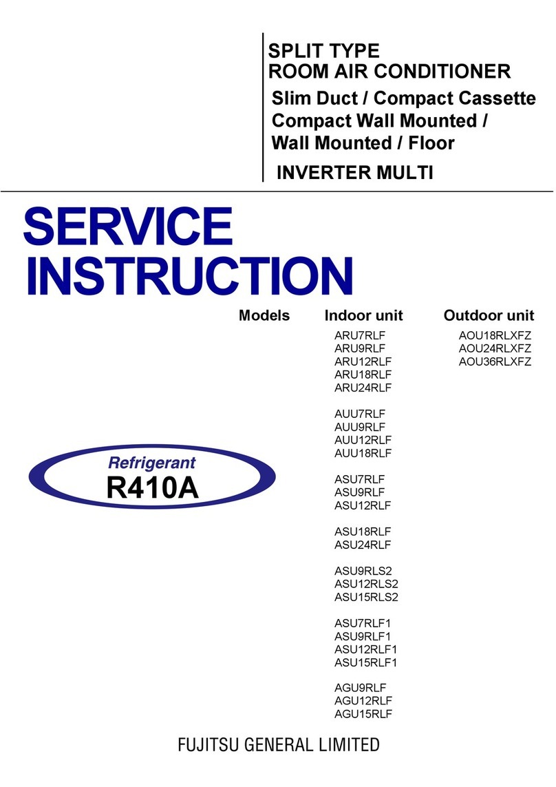 Fujitsu ARU7RLF Original operating manual
