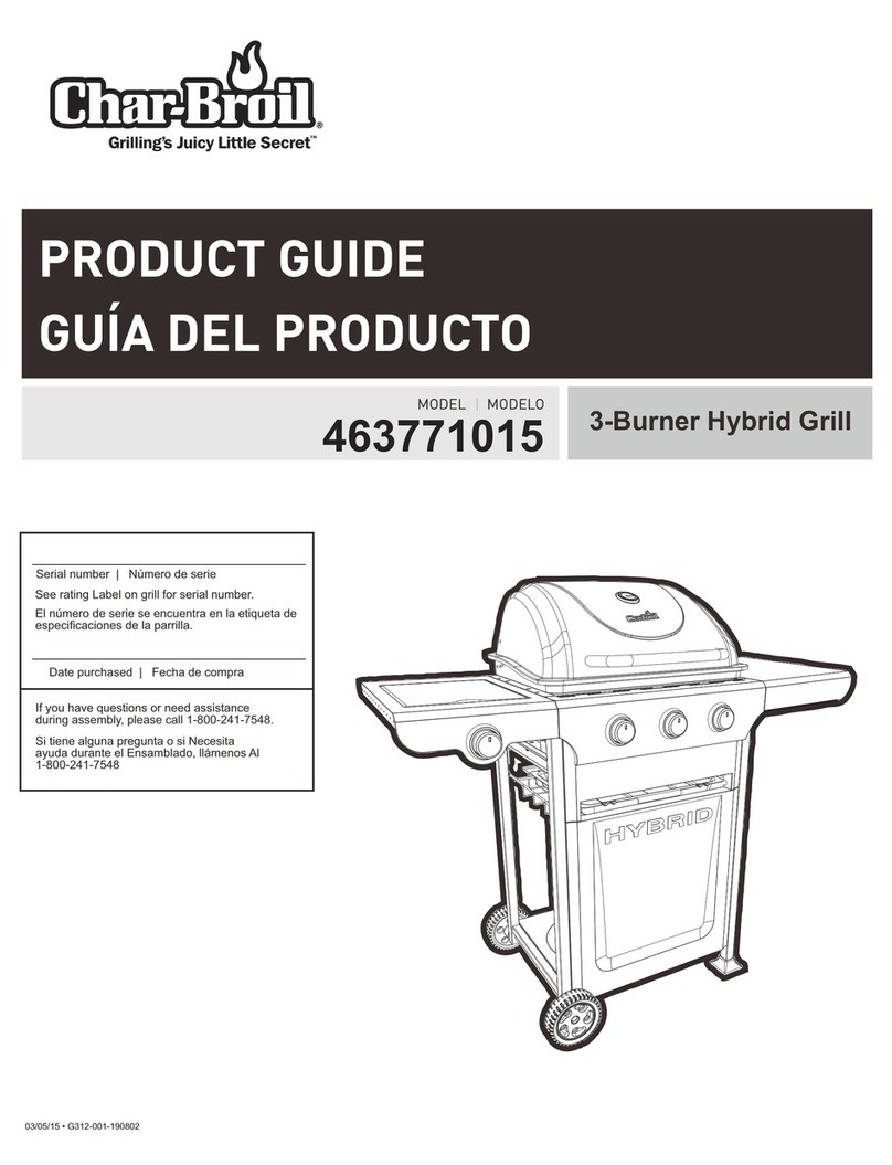 Char-Broil 463771015 Product guide