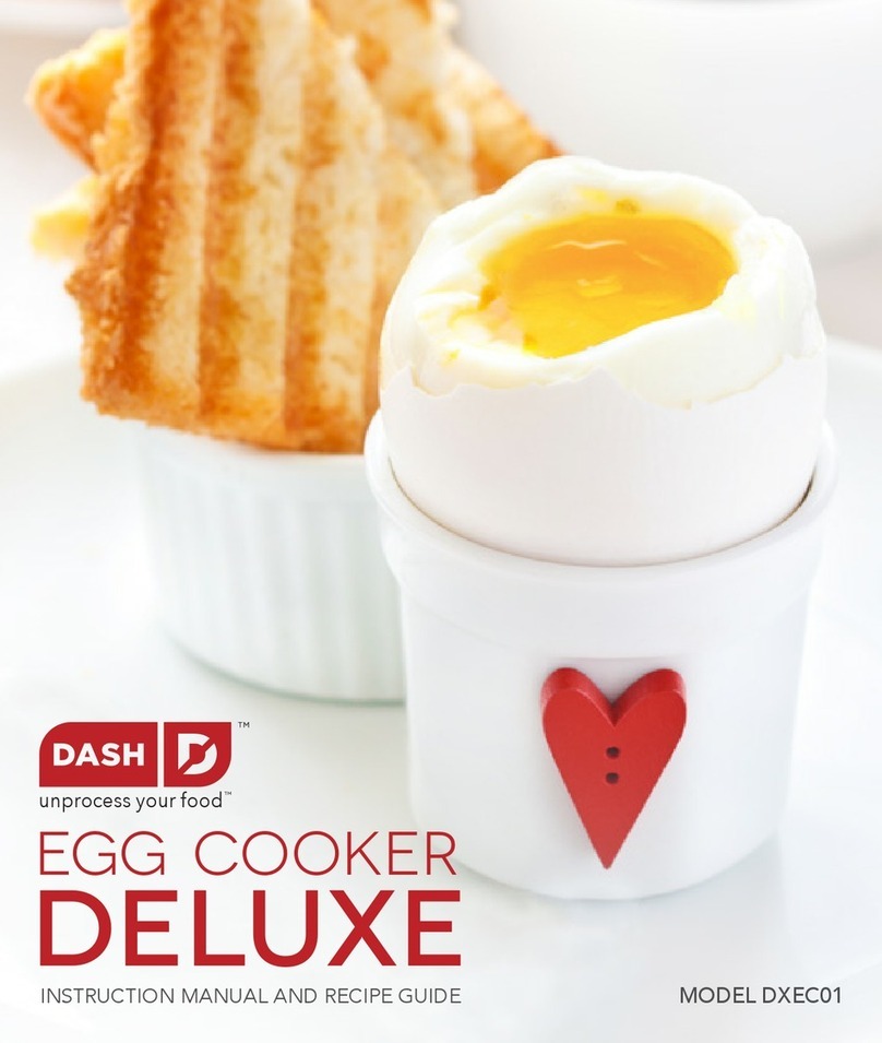 Dash DELUXE Instruction manual and recipe guide