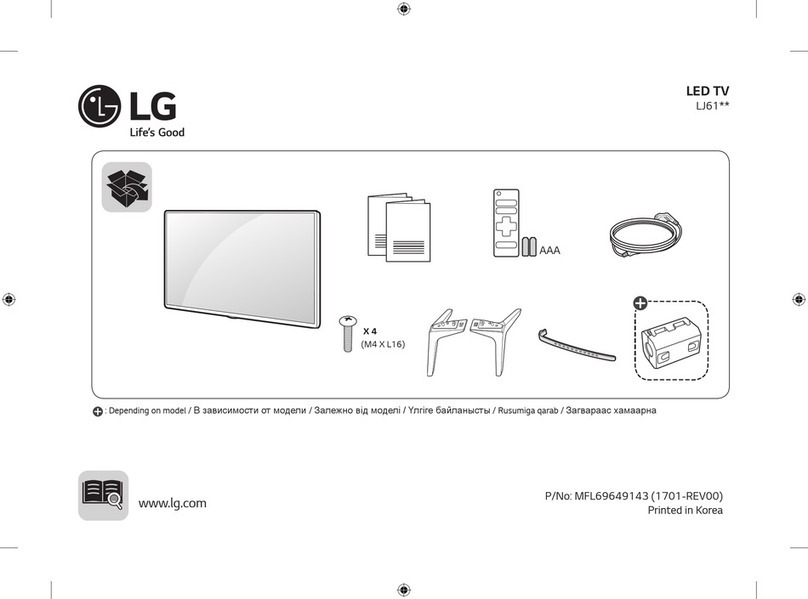 LG 43LJ614V-ZA User manual