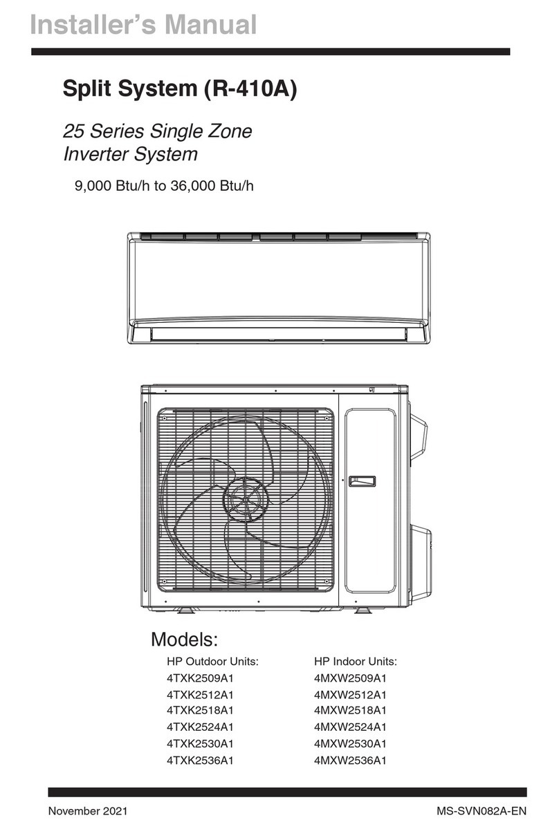 Trane 25 Series User guide Trane 25 Series User guide