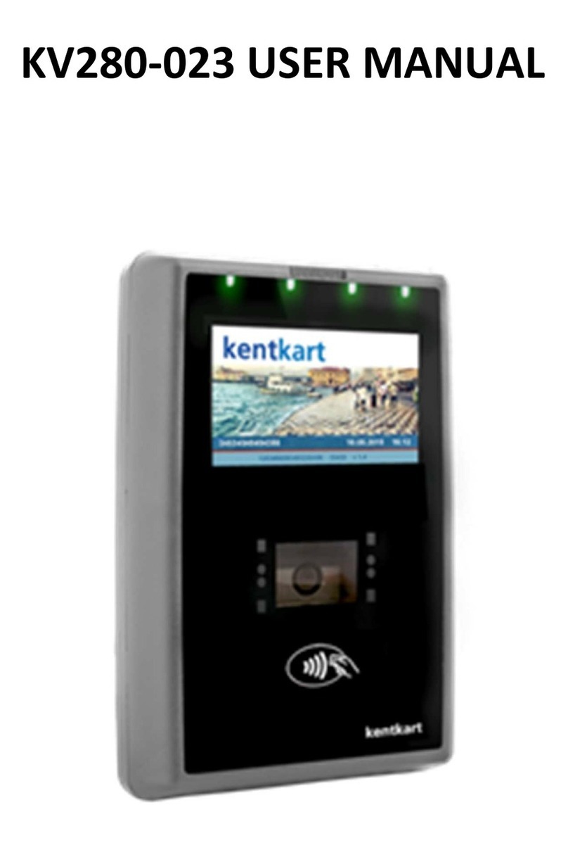 Kentkart KV280-023 user manual