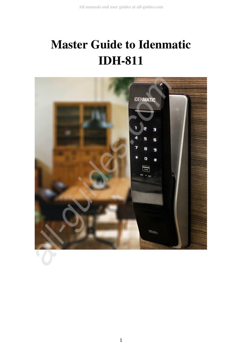 IDENMATIC IDH-811 Master guide