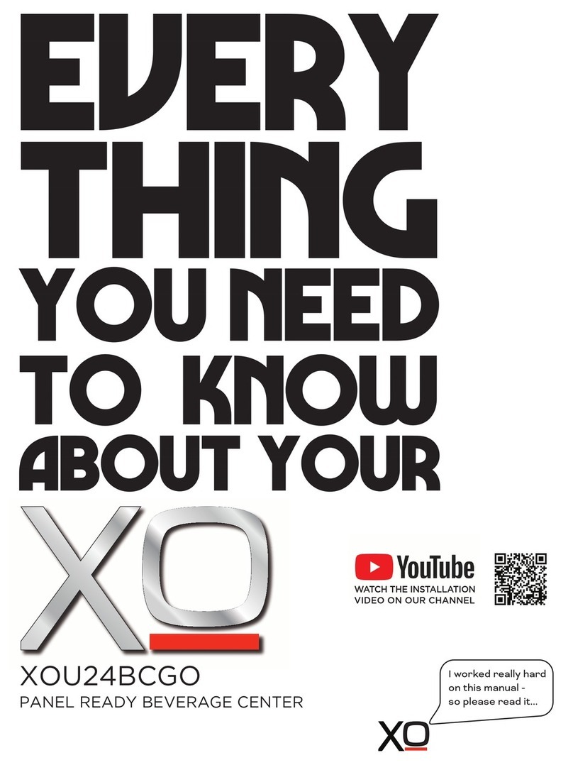 Xo XOU24BCOFL User manual