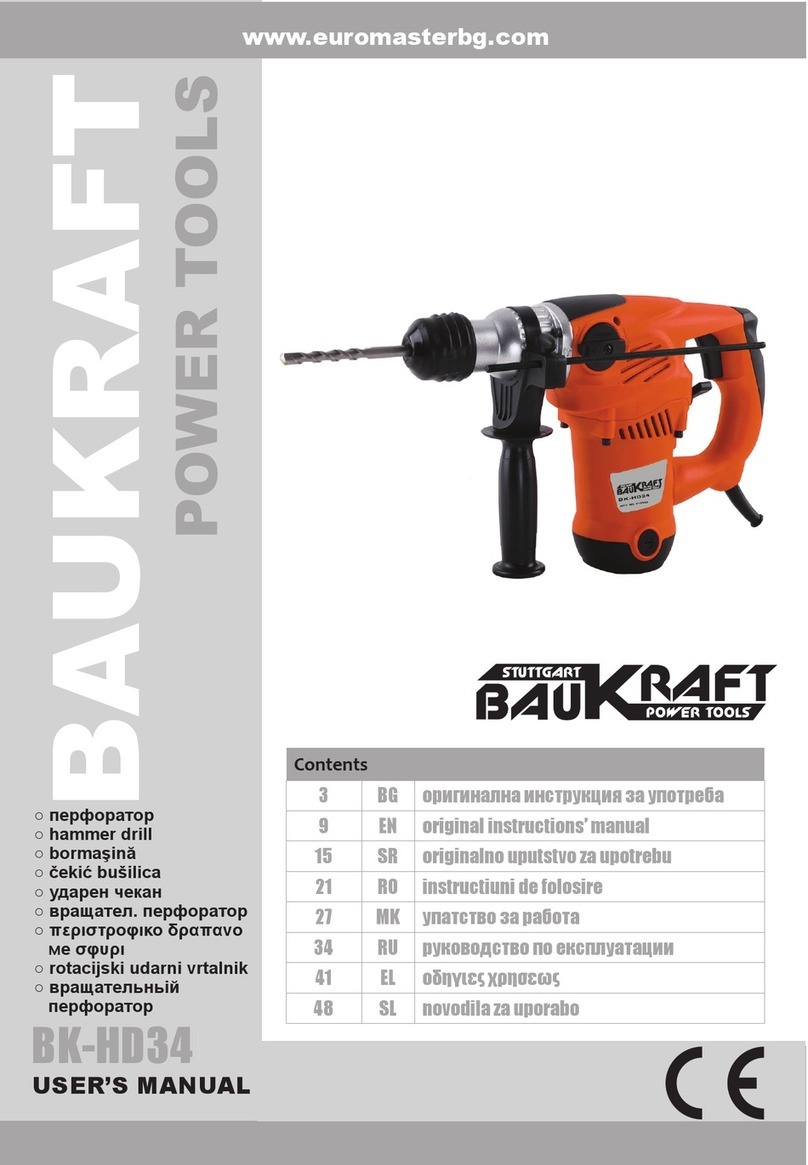 Baukraft BK-HD34 user manual