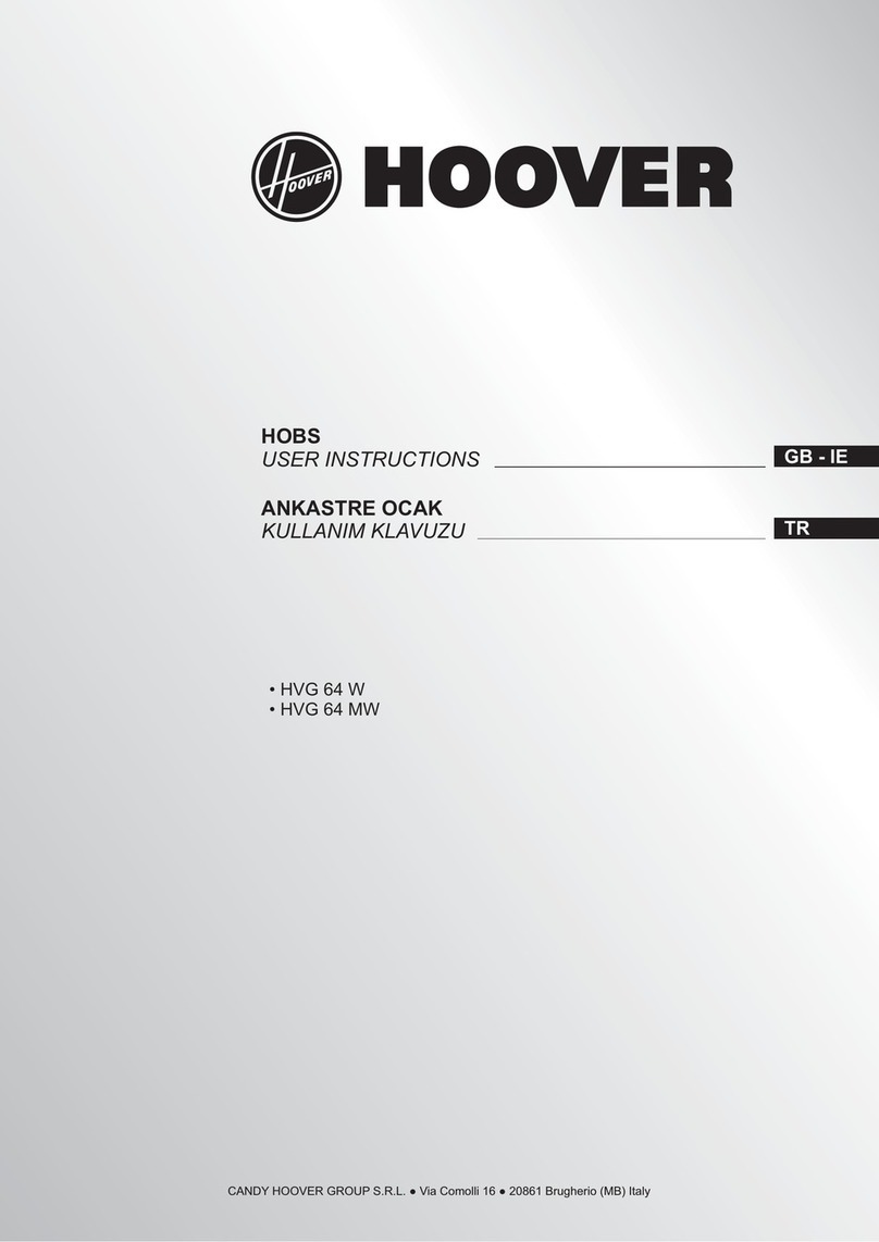 Hoover HVG 64 W User manual Hoover HVG 64 W User manual