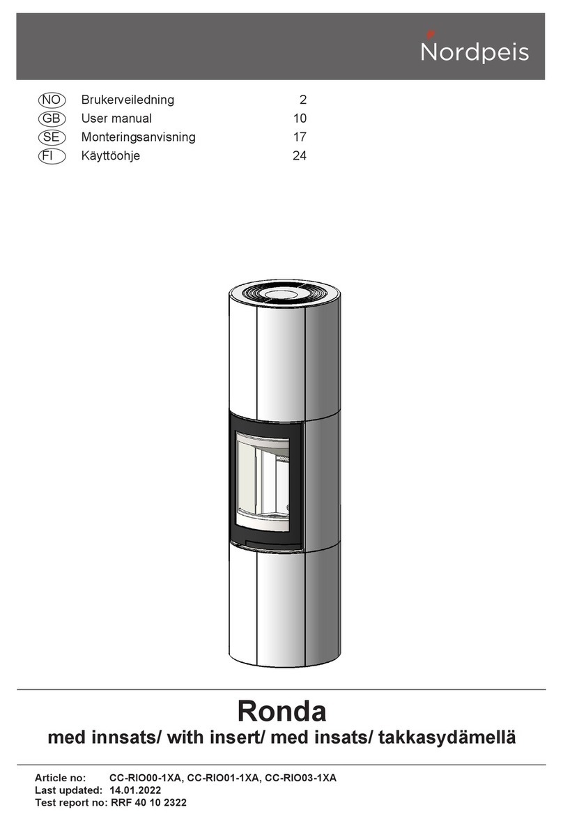 Nordpeis CC-RIO00-1XA User manual