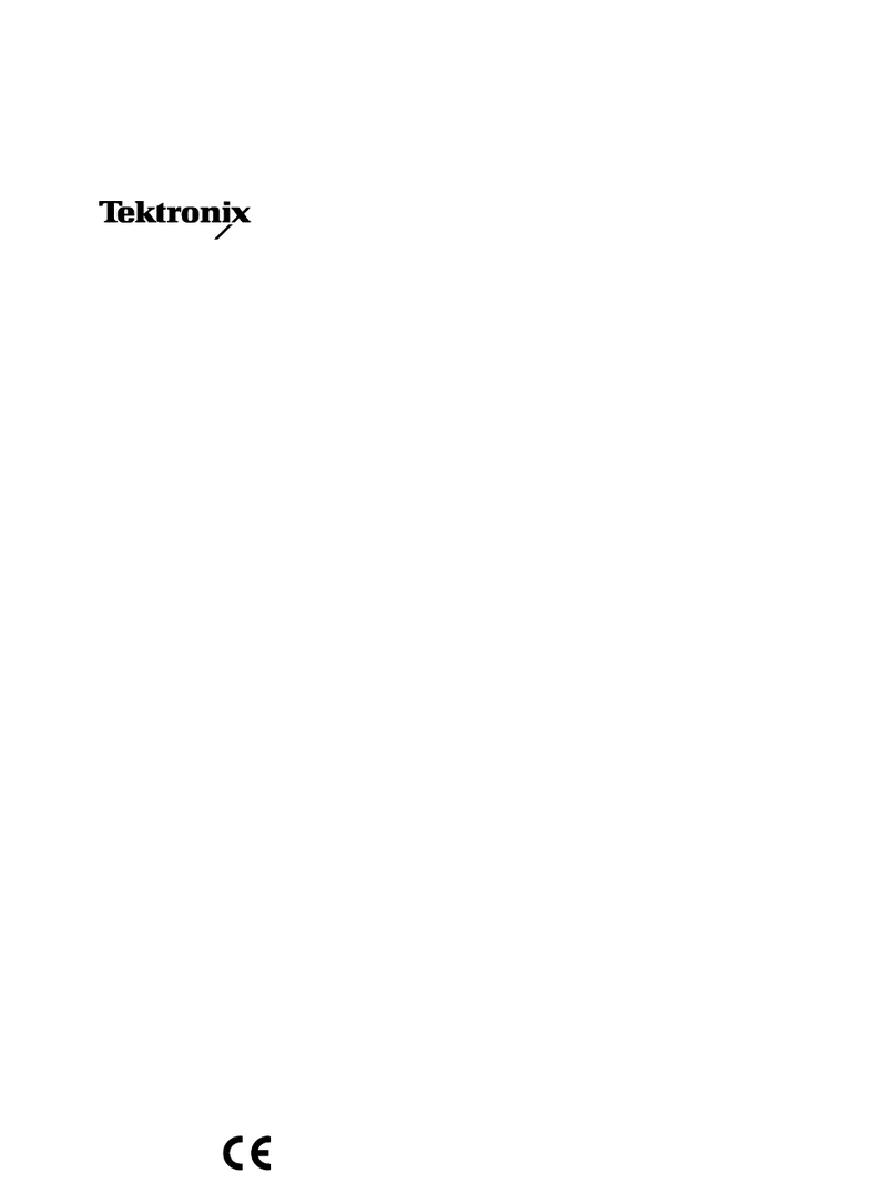 Tektronix VITS 201 User manual