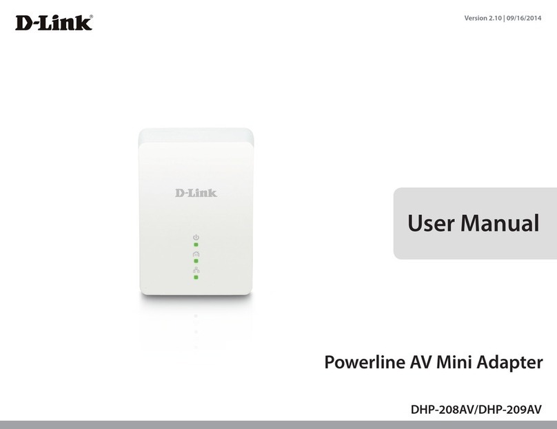 D-Link DHP-208AV User manual D-Link DHP-208AV User manual