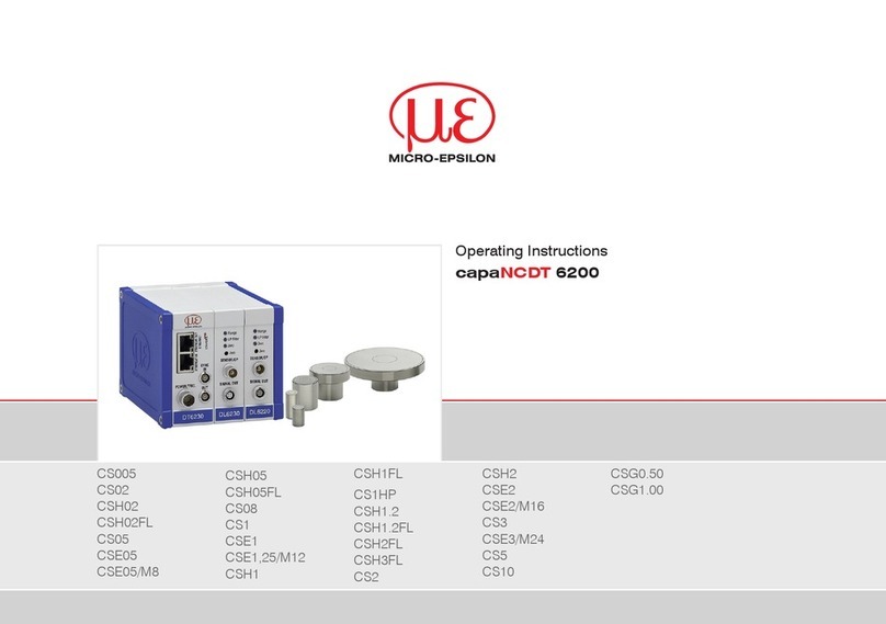 MICRO-EPSILON CS02 User manual
