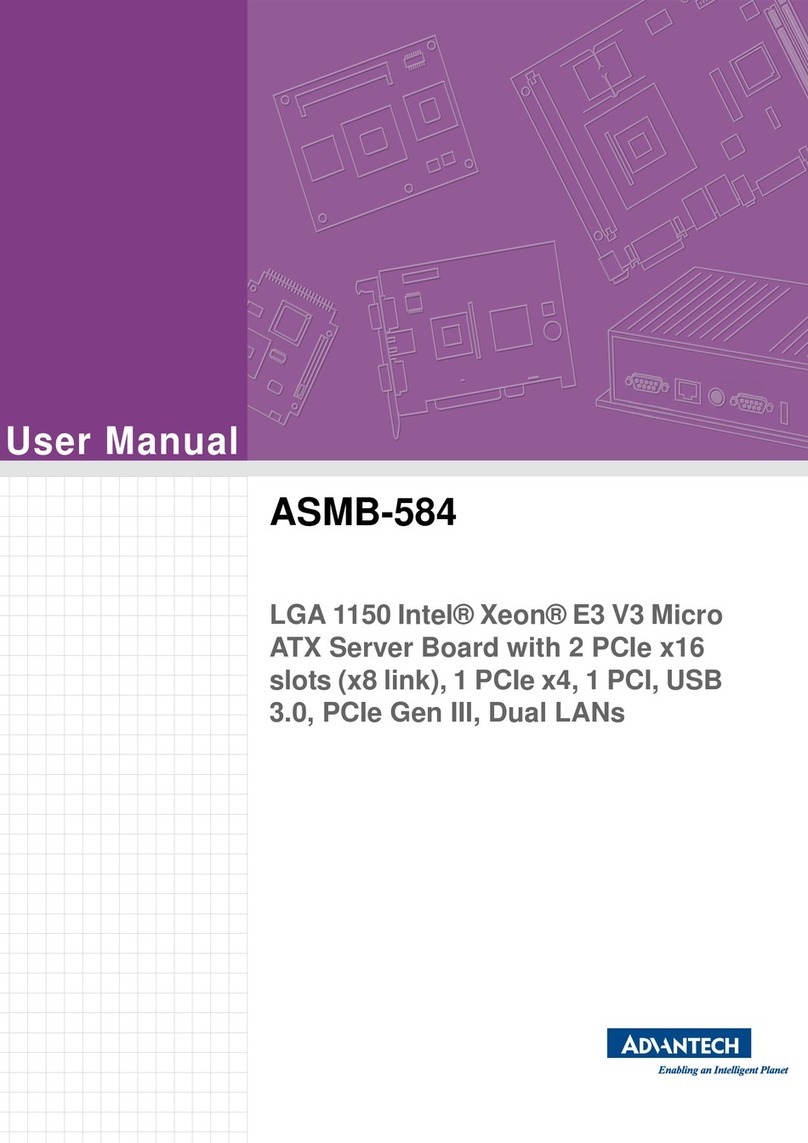 Advantech ASMB-584G2-00A2E User manual