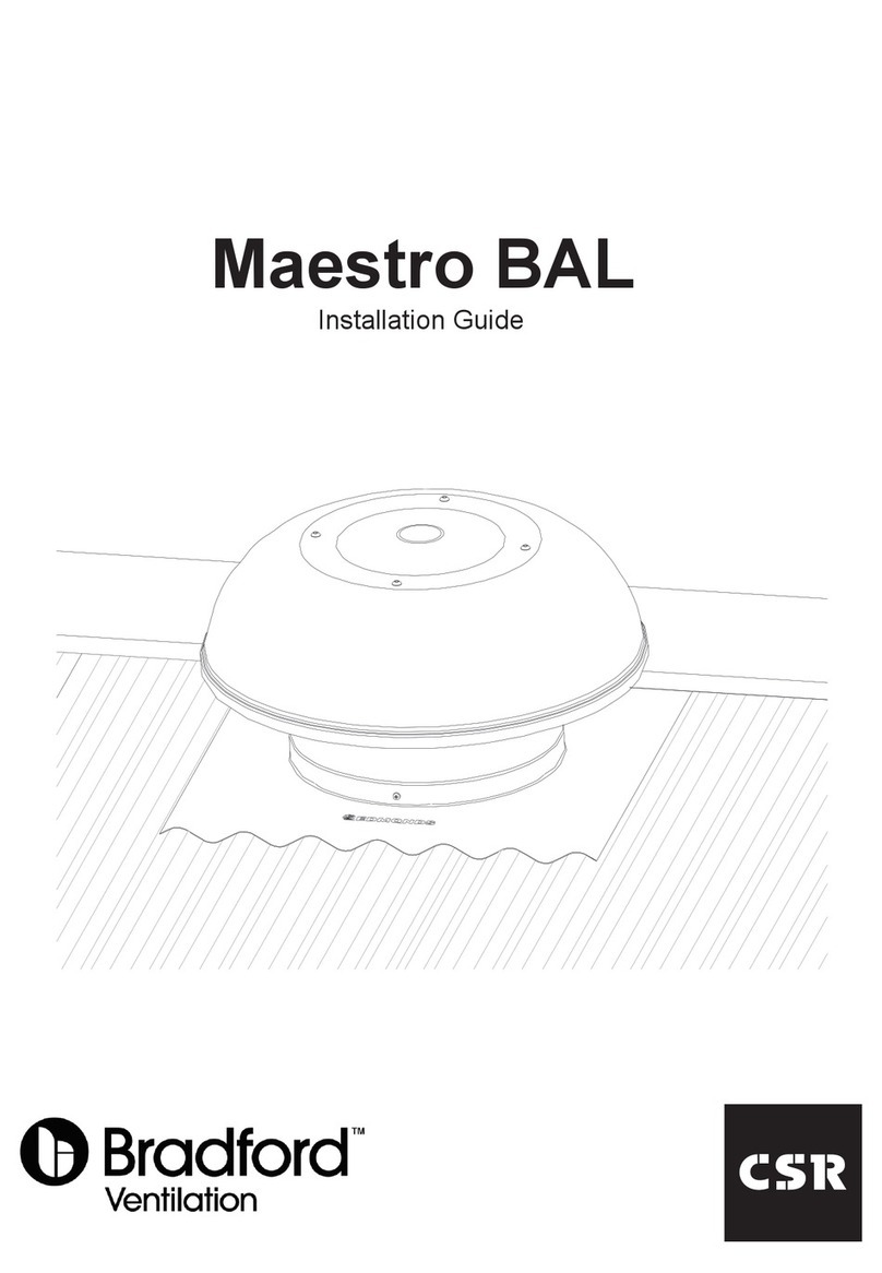 CSR Bradford Maestro BAL User manual