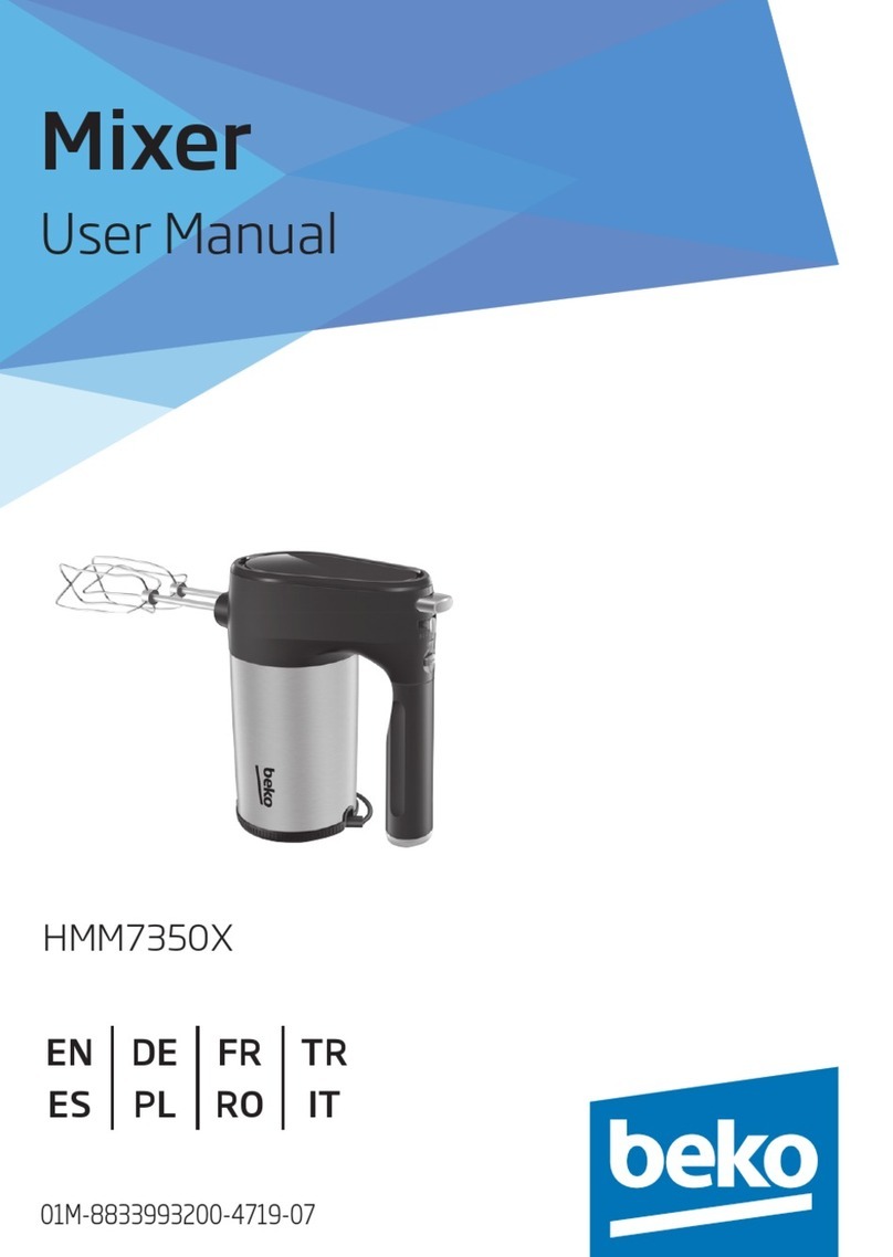 Beko 01M-8833993200-4719-07 user manual