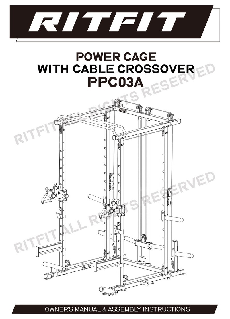 RITFIT PPC03A Owner's manual & assembly instructions