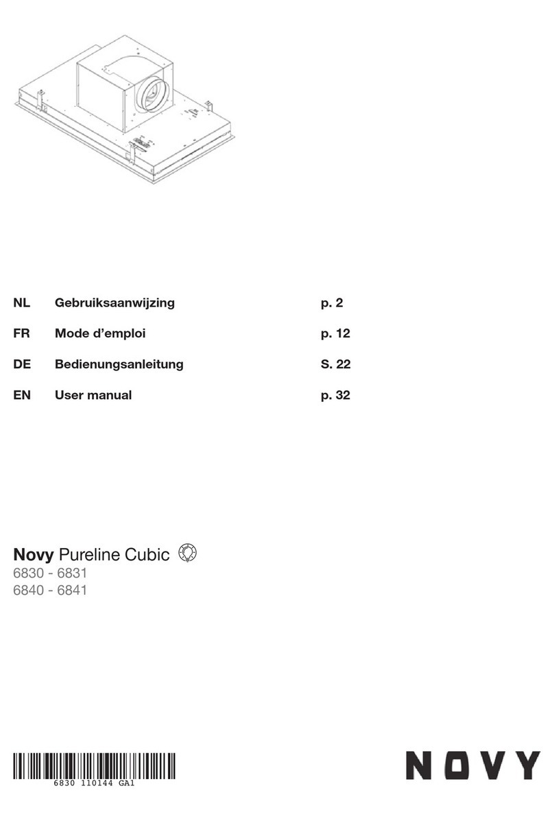Novy Pureline Cubic 6830 user manual
